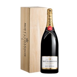Moet Impérial Brut, 3L, drevená kazeta