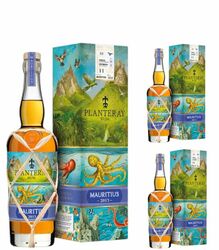  3 x Planteray Single Vintage Mauritius 2013, GIFT