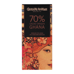 Chocolate Amatller 70% Ghana, 70g