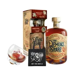The Demon’s Share, GLASS SET + The Demon&#039;s Share - darčeková taška ZADARMO