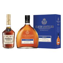 Hennessy VS + Claude Chatelier VSOP, GIFT