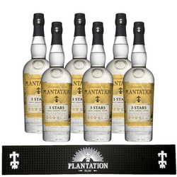 6 x Plantation 3 Stars + Plantation barová guma zadarmo
