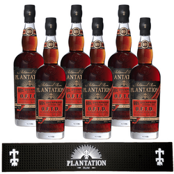 6 x Plantation OFTD Artisanal Rum + Plantation barová guma zadarmo