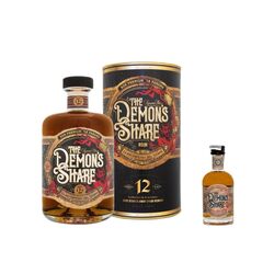 The Demon's Share Rum 12 Y.O., GIFT + The Demon's Share Rum, MINI ZADARMO