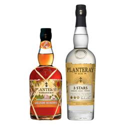 Planteray Rum Barbados Grande Reserve + Planteray 3 Stars