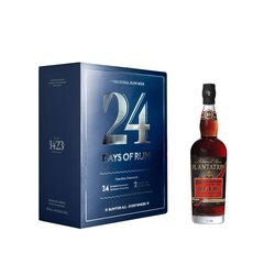 Rumový kalendár – 24 Days of Rum Blue Edition + Planteray OFTD Artisanal Rum, 69 %, 0.7 L ZADARMO