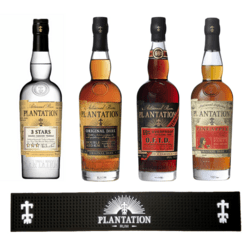 Plantation 3 Stars + Original Dark + OFTD + Pineapple + barová guma ZADARMO