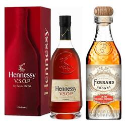 Hennessy VSOP, GIFT + Ferrand Cognac 1840 Original Formula