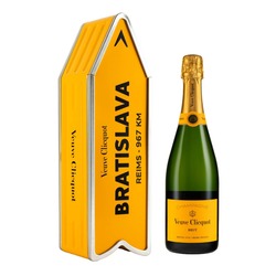 Veuve Clicquot Brut Yellow Label, Arrow BRATISLAVA 0,75 L