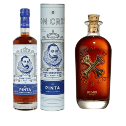 Bumbu Rum + Ron Cristóbal Pinta 6-8 Y.O., GIFT