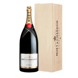 Moet Impérial Brut, drevená kazeta, 9 L