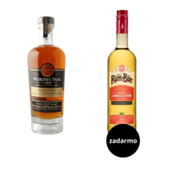Worthy Park Single Estate 12 Y.O. + Rum-Bar Gold, 4 Y.O. zadarmo