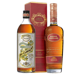 Pierre Ferrand Dry Curaçao Yuzu + Ferrand Cognac Réserve, GIFT