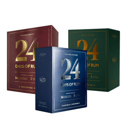 Rumový kalendár – 24 Days of Rum - Red + Green + Blue Edition